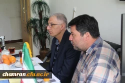 هماهنگی برای برای احداث ساختمان جدید آموزشی در پردیس شهید چمران 3
