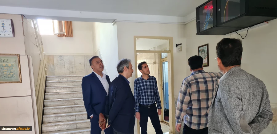 بازدید مهندس بهرامی و مهندس آصف از پردیس شهید چمران 8