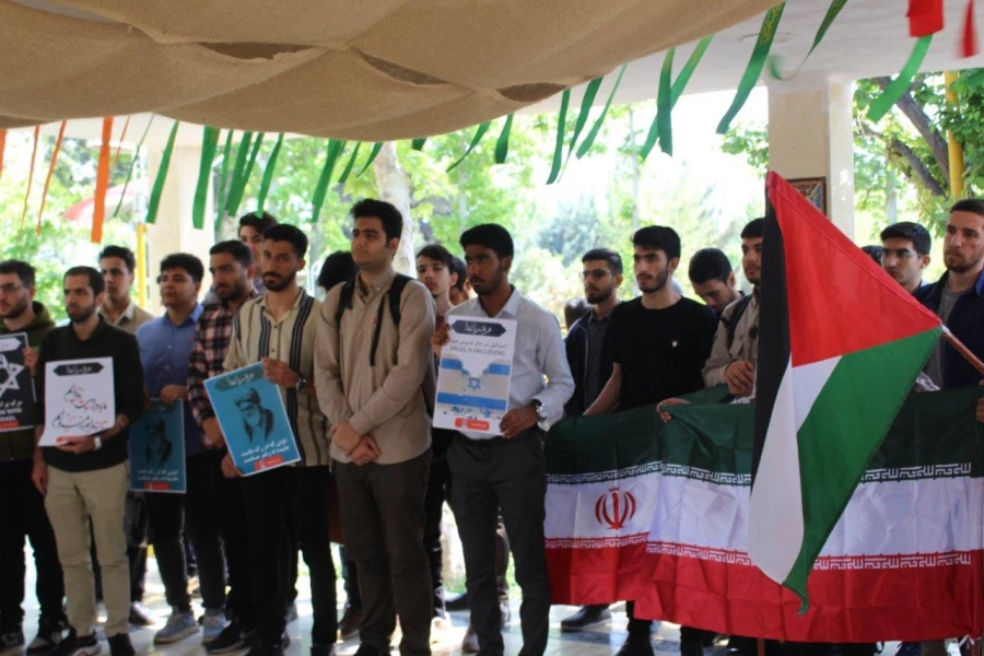 تجمع در حمایت از مردم مظلوم فلسطین و همبستگی با آزادی خواهان جهان 6