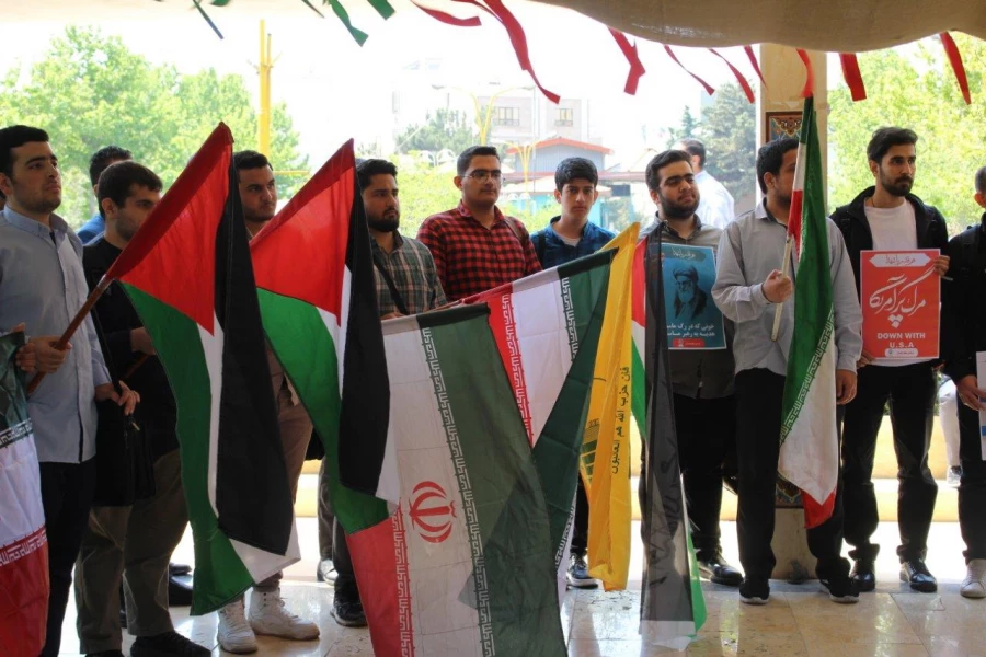 تجمع در حمایت از مردم مظلوم فلسطین و همبستگی با آزادی خواهان جهان 8