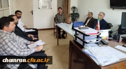 جلسه هماهنگی برگزاری انتخابات شورای صنفی پردیس شهید چمران 2