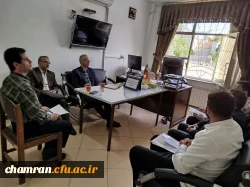 جلسه هماهنگی برگزاری انتخابات شورای صنفی پردیس شهید چمران 3