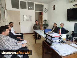 جلسه هماهنگی برگزاری انتخابات شورای صنفی پردیس شهید چمران 5