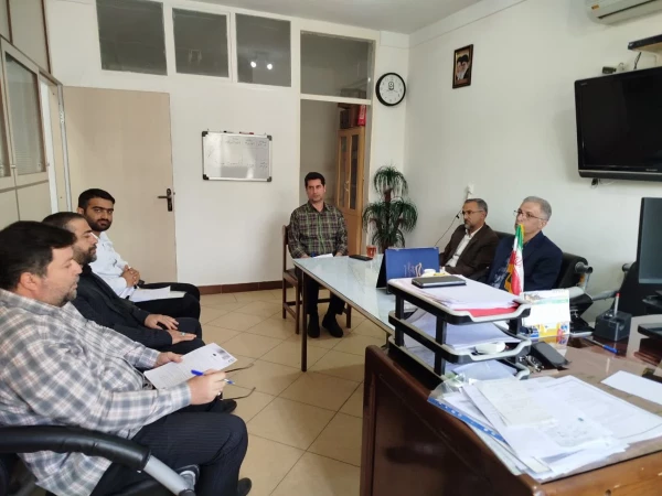 جلسه هماهنگی برگزاری انتخابات شورای صنفی پردیس شهید چمران 5