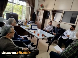 جلسه هماهنگی برگزاری انتخابات شورای صنفی پردیس شهید چمران 6