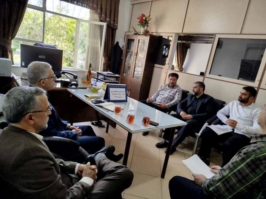 جلسه هماهنگی برگزاری انتخابات شورای صنفی پردیس شهید چمران 6