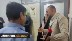 تجلیل از اعضای هیئت علمی پردیس شهید چمران  3