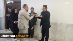 تجلیل از اعضای هیئت علمی پردیس شهید چمران  6