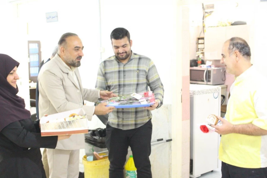 تقدیر از همکاران پردیس شهید چمران  7