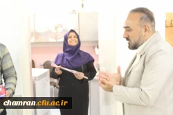 تقدیر از همکاران پردیس شهید چمران  8