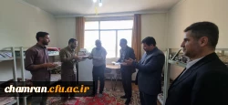 تجلیل از اتاق نمونه خوابگاه به مناسبت هفته سراهای دانشجویی 4