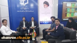 حضور اعضای پردیس شهید چمران در نمایشگاه بین المللی کتاب 2