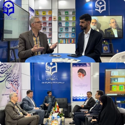 حضور اعضای پردیس شهید چمران در نمایشگاه بین المللی کتاب 6