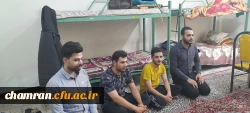 تجلیل از دانشجویان اتاق نمونه خوابگاهی و گفتگوی صمیمانه پیرامون مسائل سرای دانشجویی 4