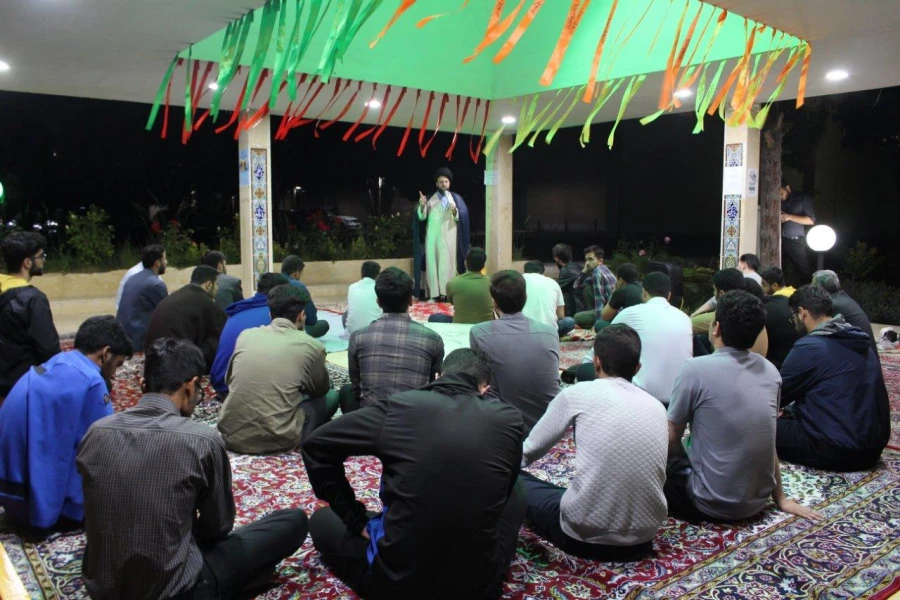 مراسم شبی با شهید به مناسبت ولادت حضرت معصومه (س) و هفته سراهای دانشجویی 6