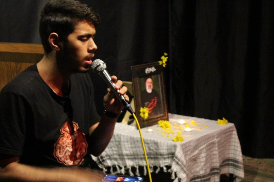 هیئت هفتگی مراسم بزرگداشت شهید جمهور و هیئت همراه 12