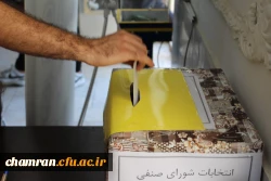 برگزاری انتخابات شورای صنفی پردیس شهید چمران  6