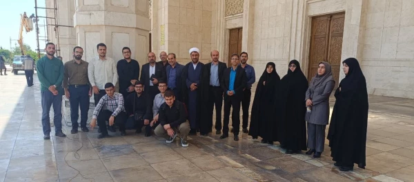 تجدید پیمان اعضای پردیس شهید چمران با آرمان های امام خمینی و انقلاب اسلامی  2