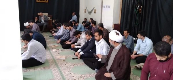 قرائت پیام امام خمینی درباره حضرت علی علیه السلام 2