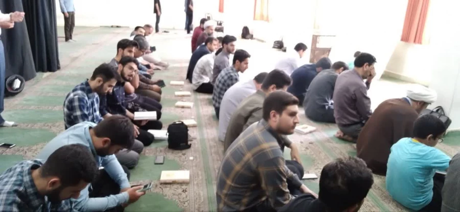 قرائت پیام امام خمینی درباره حضرت علی علیه السلام 3