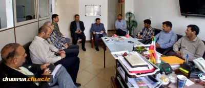 نشست هماهنگی برای برگزاری مراسم دانش آموختگی دانشجویان ورودی ۱۳۹۹ 