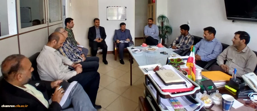 نشست هماهنگی برای برگزاری مراسم دانش آموختگی دانشجویان ورودی ۱۳۹۹  2