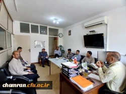 نشست هماهنگی برای برگزاری مراسم دانش آموختگی دانشجویان ورودی ۱۳۹۹  4