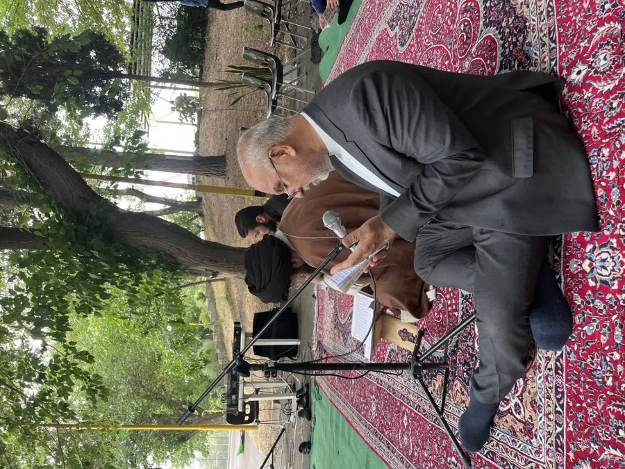 مراسم پرفیض دعای عرفه همنوا با زائران بیت الله الحرام 5