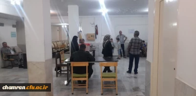 رأی گیری دور دوم انتخابات ریاست جمهوری در پردیس شهید چمران