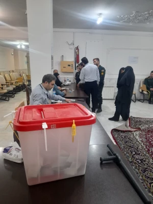رأی گیری دور دوم انتخابات ریاست جمهوری در پردیس شهید چمران 5