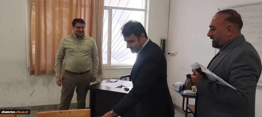 بازدید دکتر اسماعیل اولی از فرایند ارزیابی تکمیلی 2