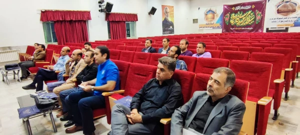 شست هماهنگی داوران و همیاران برای انجام آزمون عملی رشته آموزش تربیت بدنی 3