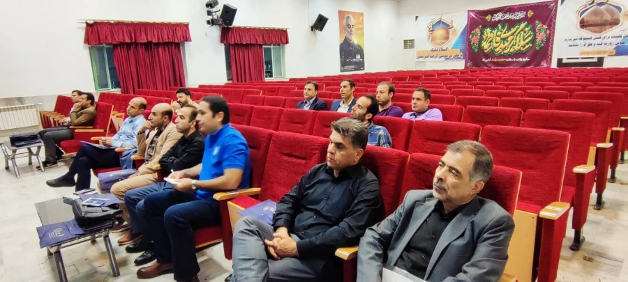 شست هماهنگی داوران و همیاران برای انجام آزمون عملی رشته آموزش تربیت بدنی 3