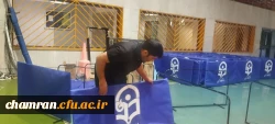 آماده سازی فضای سالن ورزشی برای ارزیابی از داوطلبان رشته تربیت بدن 3