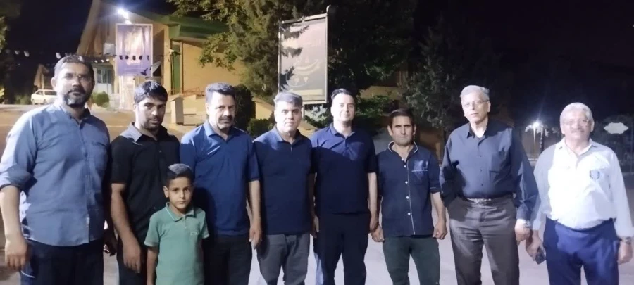 آماده سازی فضای سالن ورزشی برای ارزیابی از داوطلبان رشته تربیت بدن 4