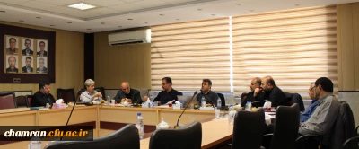 نشست بررسی راهکارهای توسعه فضاهای دانشگاه فرهنگیان استان تهران 