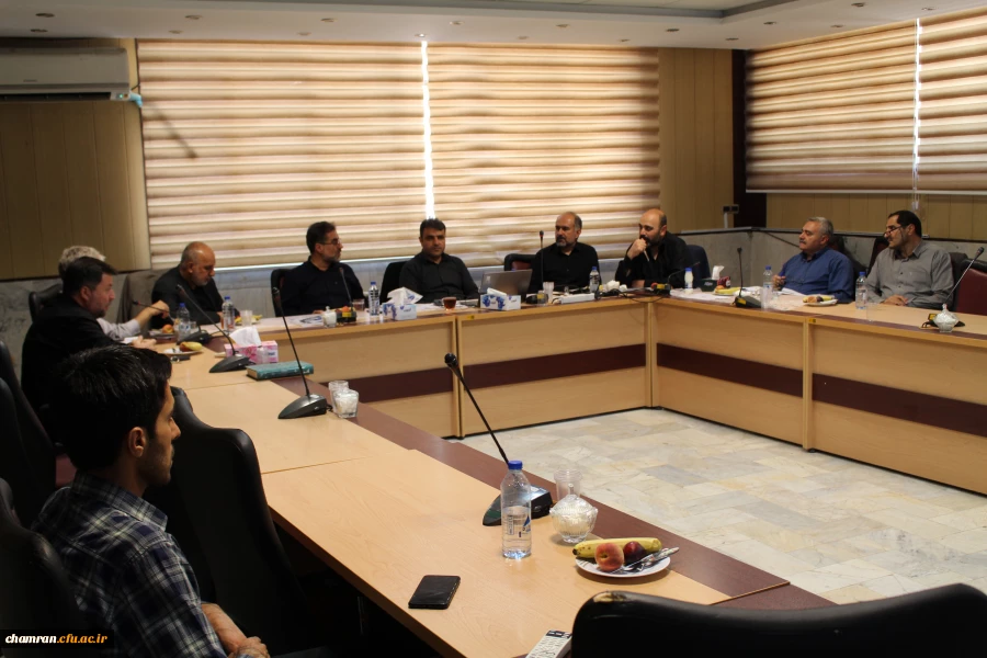 نشست بررسی راهکارهای توسعه فضاهای دانشگاه فرهنگیان استان تهران  5