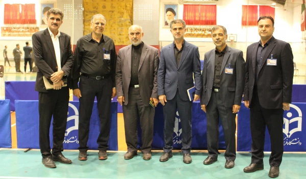بازدید دکتر شفابخش، آقای حمزه و دکتر یزدانی از فرایند ارزیابی داوطلبان رشته تربیت بدنی 2