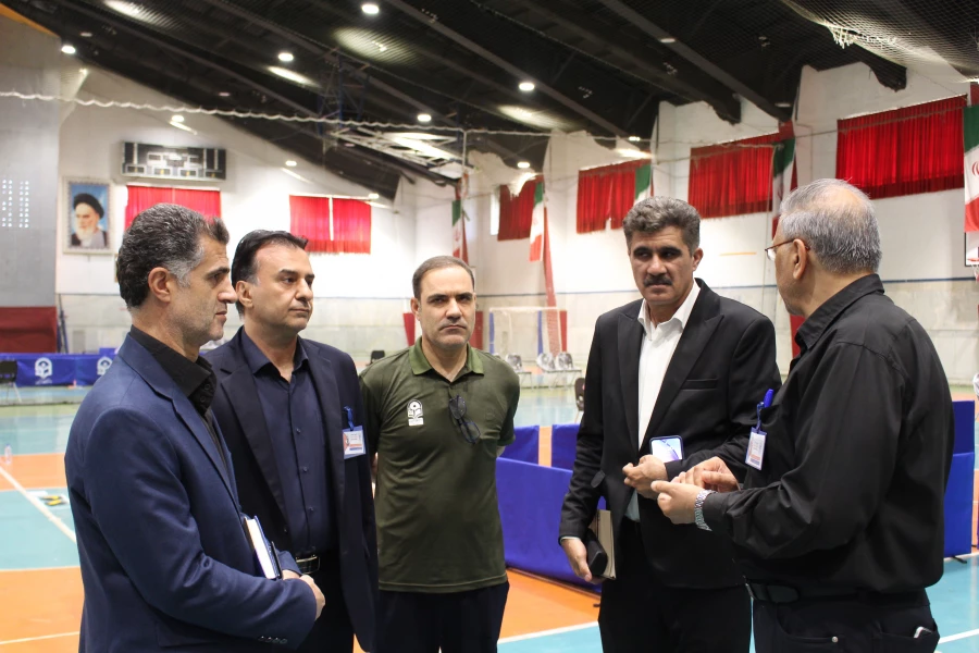 بازدید دکتر شفابخش، آقای حمزه و دکتر یزدانی از فرایند ارزیابی داوطلبان رشته تربیت بدنی 4