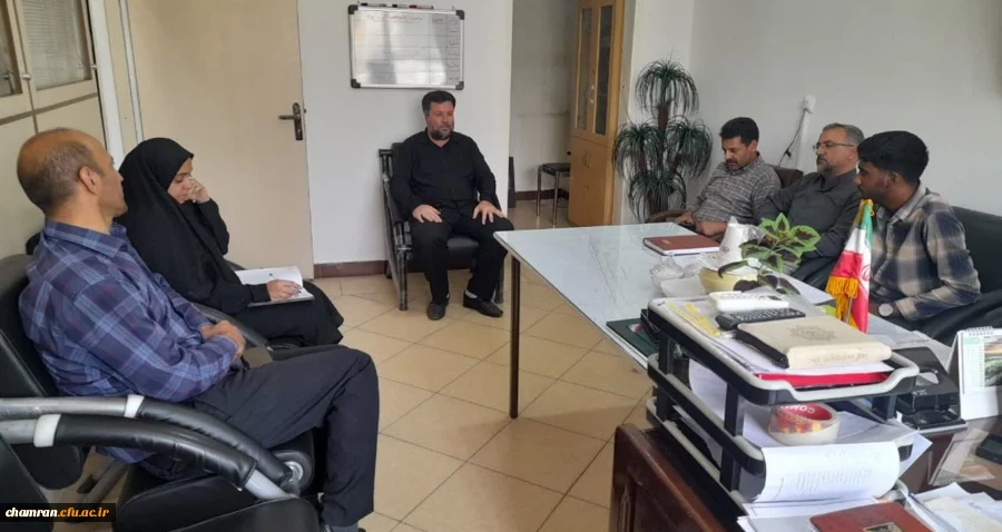 نشست شورای تغذیه پردیس شهید چمران  2