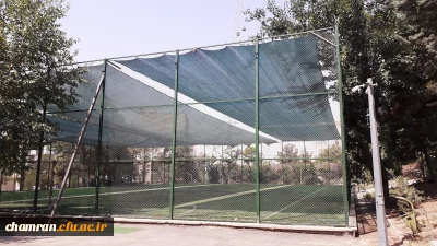 نصب سایه بان برای زمین چمن مصنوعی