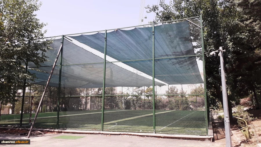 نصب سایه بان برای زمین چمن مصنوعی 2