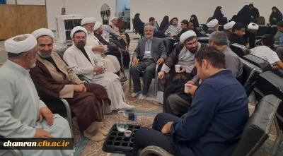 حضور اعضای گروه معارف اسلامی پردیس شهید چمران در گردهمایی سفیران جهاد تبیین