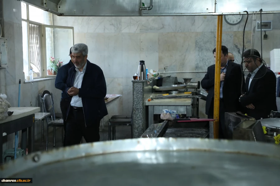 بازدید دکتر رجبعلی برزویی از پردیس شهید چمران 5