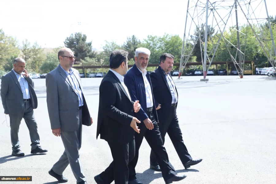 بازدید دکتر رجبعلی برزویی از پردیس شهید چمران 6