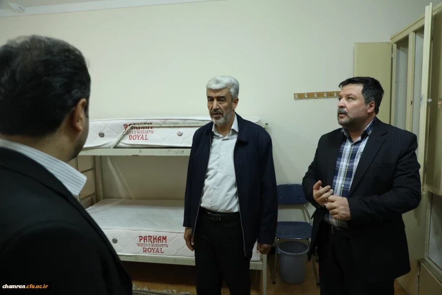 بازدید دکتر رجبعلی برزویی از پردیس شهید چمران 8