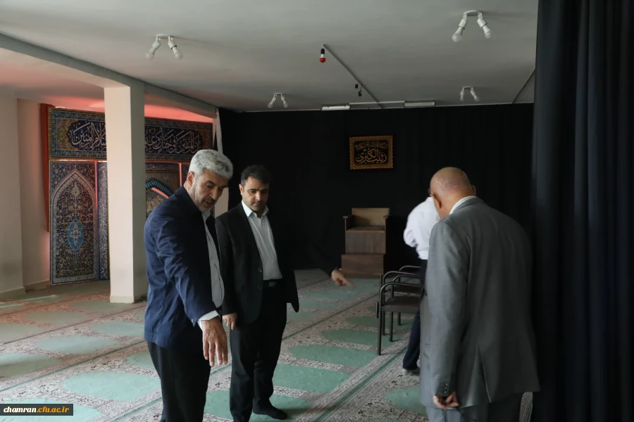 بازدید دکتر رجبعلی برزویی از پردیس شهید چمران 9