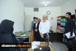 بازدید دکتر رجبعلی برزویی از پردیس شهید چمران 10