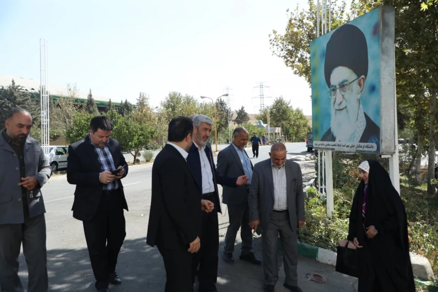 بازدید دکتر رجبعلی برزویی رئیس دانشگاه فرهنگیان از پردیس شهید چمران و نشست صمیمی با همکاران و استادان 3