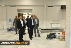 بازدید دکتر رجبعلی برزویی رئیس دانشگاه فرهنگیان از پردیس شهید چمران و نشست صمیمی با همکاران و استادان 4